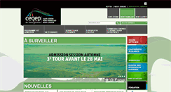 Desktop Screenshot of ccmt.cstj.qc.ca